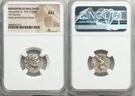 MACEDONIAN KINGDOM. Alexander III the Great (336-323 BC). AR drachm (18mm, 10h). NGC AU. Posthumous issue of Abydus, ca. 310-301 BC. Head of Heracles ...