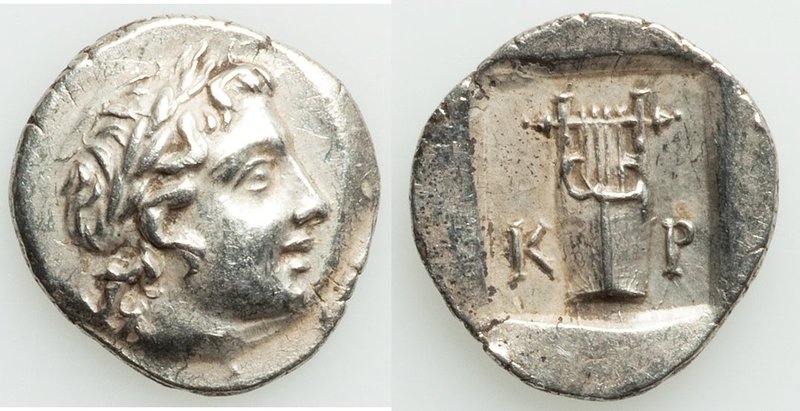 LYCIAN LEAGUE. Cragus. Ca. 1st century BC. AR hemidrachm (14mm, 1.96 gm, 11h). A...