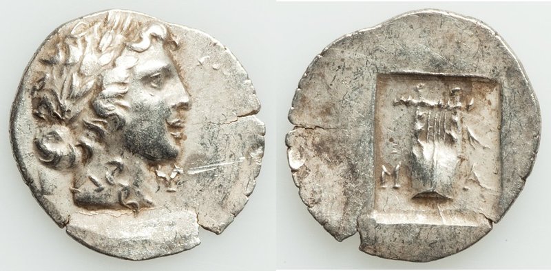 LYCIAN LEAGUE. Masicytes. Ca. 1st century BC. AR hemidrachm (17mm, 1.81 gm, 1h)....