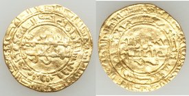 Fatimid. al-Zahir (AH 411-427 / AD 1021-1036) gold Dinar AH 419 (1029/30) VF, Misr mint, A-714.1. 21.4mm. 3.66mm. 

HID09801242017