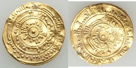 Fatimid. al-Mustansir (AH 427-487 / AD 1036-1094) gold Dinar AH 471 (AD 1078/9) VF, Misr mint, A-719A. 21.0mm. 4.19gm. 

HID09801242017