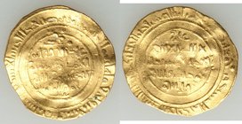 Fatimid. al-Mustansir (AH 427-487 / AD 1036-1094) gold Dinar AH 478 (1083/4) VF, al-Iskandariya mint, A-719.2. 22.8mm. 4.01gm. 

HID09801242017