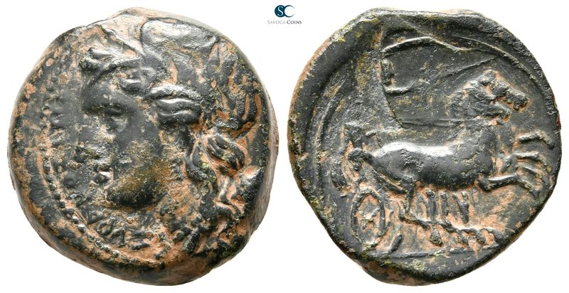 Sicily. Syracuse. Fourth Democracy 289-287 BC. 
Bronze Æ

20 mm., 7,78 g.

...