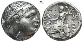 Kings of Macedon. Amphipolis. Demetrios I Poliorketes 306-283 BC. Fourrée Tetradrachm