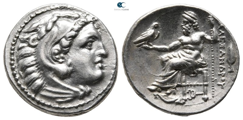 Kings of Macedon. Kolophon. Alexander III "the Great" 336-323 BC. Struck under P...