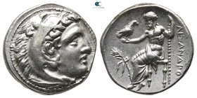 Kings of Macedon. Teos. Alexander III "the Great" 336-323 BC. Drachm AR