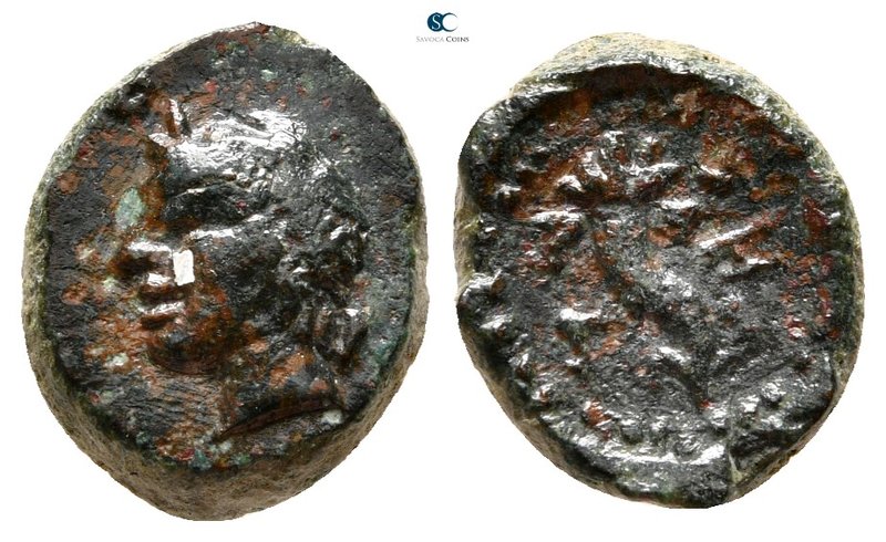 The Thracian Chersonese. Sestos after circa 150 BC. 
Bronze Æ

14 mm., 2,52 g...