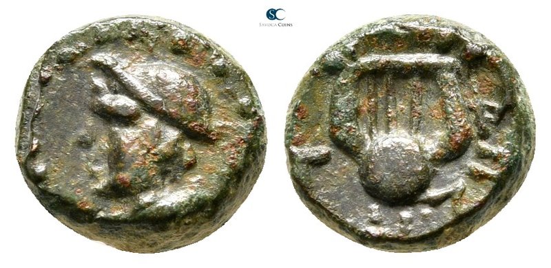 The Thracian Chersonese. Sestos after circa 150 BC. 
Chalkous Æ

10 mm., 1,65...