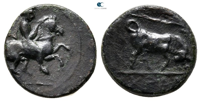 Thessaly. Krannon circa 350-300 BC. 
Chalkous Æ

15 mm., 2,18 g.

Thessalia...