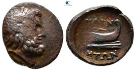 Thessaly. Magnetes. Demetrias mint circa 150-50 BC. Struck circa 150-130 BC. Dichalkon Æ