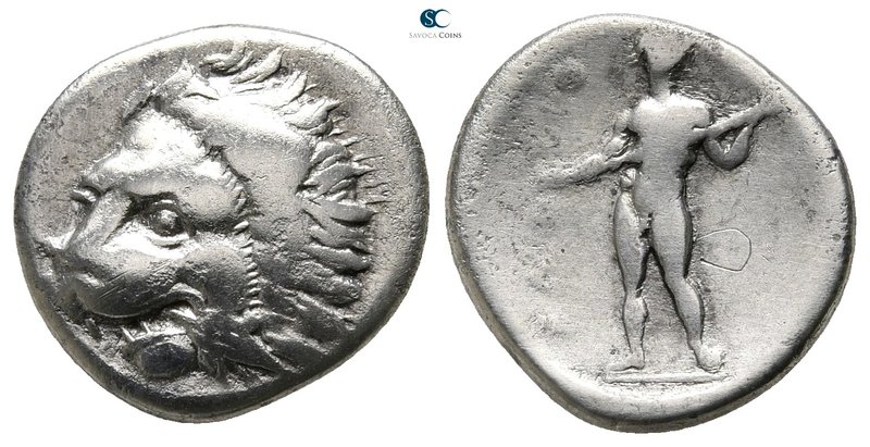 Thessaly. Oitaioi circa 323-322 BC. 
Hemidrachm AR

15 mm., 2,56 g.

 Head ...
