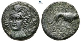 Thessaly. Phaloreia 302-286 BC. Bronze Æ