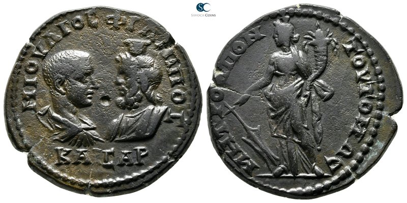Moesia Inferior. Tomis. Philip II as Caesar AD 244-247. 
Bronze Æ

27 mm., 12...