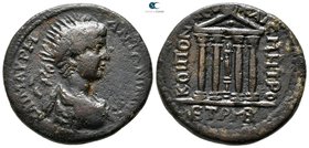 Pontos. Neocaesarea. Caracalla AD 198-217. Dated CY 146=AD 209/10. Tetrassarion Æ