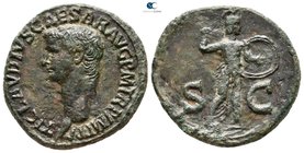 Claudius AD 41-54. Struck AD 50-54. Rome. As Æ