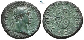 Trajan AD 98-117. Struck AD 103-111. Rome. As Æ