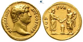 Hadrian AD 117-138. Rome. Aureus AV