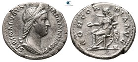 Sabina Augusta AD 128-137. Struck under Hadrian, circa AD 131-135. Rome. Denarius AR
