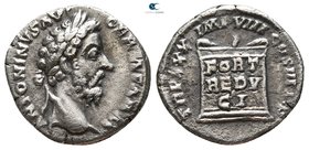 Marcus Aurelius AD 161-180. Struck AD 176. Rome. Denarius AR