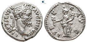 Septimius Severus AD 193-211. Struck AD 196-197. Laodicea ad Mare. Denarius AR