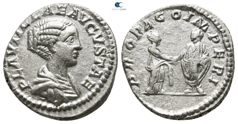Plautilla AD 202-205. Struck under Septimius Severus and Caracalla. Rome
Denari...