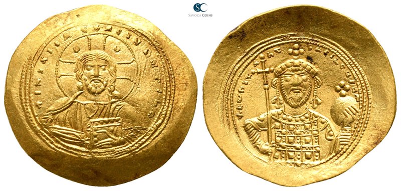 Constantine IX Monomachus AD 1042-1055. Struck AD 1049-1053. Constantinople
His...
