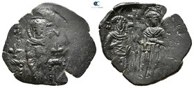 John III Ducas (Vatatzes). Emperor of Nicaea AD 1222-1254. Struck circa AD 1249/50-1254. Thessalonica. Billon Trachy. Type F