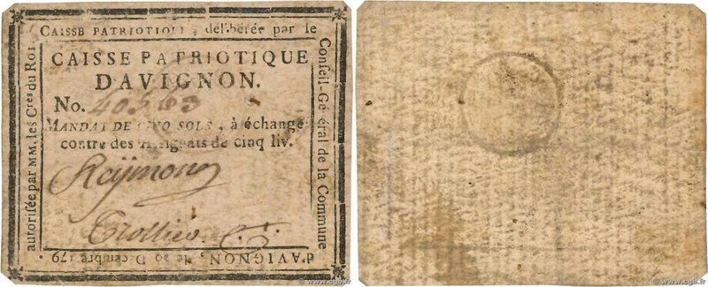 Country : FRANCE regionalism and miscellaneous 
Face Value : 5 Sols 
Date : 29...