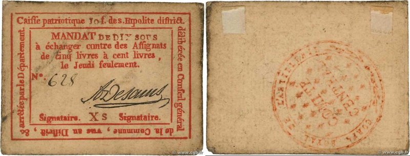 Country : FRANCE regionalism and miscellaneous 
Face Value : 10 Sous Faux 
Dat...