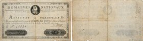 Country : FRANCE 
Face Value : 70 Livres 
Date : 29 septembre 1790 
Period/Province/Bank : Assignats 
Catalogue reference : Ass.06a 
Additional r...