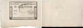 Country : FRANCE 
Face Value : 5 Francs Monval cachet noir 
Date : 18 mars 1796 
Period/Province/Bank : Assignats 
Catalogue reference : Ass.63b ...