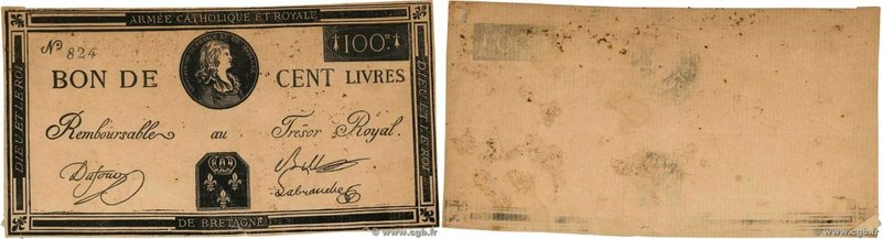 Country : FRANCE 
Face Value : 100 Livres Faux 
Date : (1794) 
Period/Provinc...