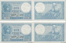 Country : FRANCE 
Face Value : 10 Francs MINERVE Consécutifs 
Date : 19 mai 1932 
Period/Province/Bank : Banque de France, XXe siècle 
Catalogue r...