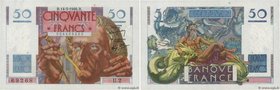 Country : FRANCE 
Face Value : 50 Francs LE VERRIER 
Date : 14 mars 1946 
Period/Province/Bank : Banque de France, XXe siècle 
Catalogue reference...
