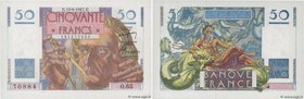 Country : FRANCE 
Face Value : 50 Francs LE VERRIER 
Date : 12 juin 1947 
Period/Province/Bank : Banque de France, XXe siècle 
Catalogue reference...