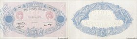Country : FRANCE 
Face Value : 500 Francs BLEU ET ROSE 
Date : 10 juin 1937 
Period/Province/Bank : Banque de France, XXe siècle 
Catalogue refere...