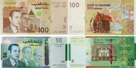 Country : MOROCCO 
Face Value : 50 et 100 Dirhams 
Date : 2002-2009 
Period/Province/Bank : Bank Al-Maghrib 
Catalogue reference : P.70 et P.72 
...
