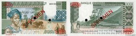 Country : MAURITANIA 
Face Value : 1000 Ouguiya Spécimen 
Date : 29 juin 1977 
Period/Province/Bank : Banque Centrale de Mauritanie 
Catalogue ref...