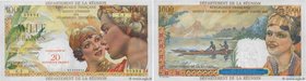 Country : REUNION ISLAND 
Face Value : 20 NF sur 1000 Francs Union Française 
Date : (1971) 
Period/Province/Bank : Institut d'Émission des Départe...
