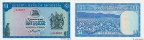 Country : RHODESIA 
Face Value : 1 Dollar 
Date : 18 avril 1978 
Period/Province/Bank : Reserve Bank of Rhodesia 
Catalogue reference : P.34c 
Al...
