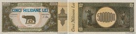 Country : ROMANIA 
Face Value : 5000000 Lei 
Date : 25 juin 1947 
Period/Province/Bank : Banca Nationala a Romaniei 
Catalogue reference : P.61a ...