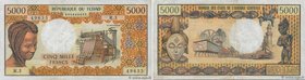 Country : CHAD 
Face Value : 5000 Francs 
Date : (1978) 
Period/Province/Bank : Banque des États de l'Afrique Centrale 
Catalogue reference : P.5b...