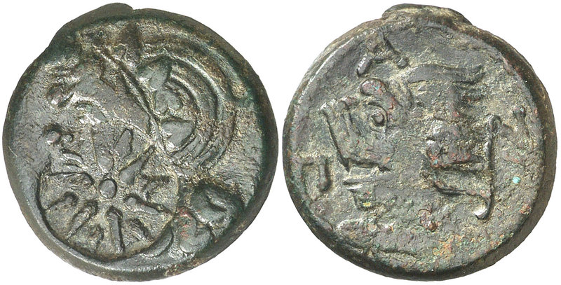 (304-250 a.C.). Bósforo Cimerio Pantikapaion. AE 20. (S. 1701 var) (CNG. VII, 11...