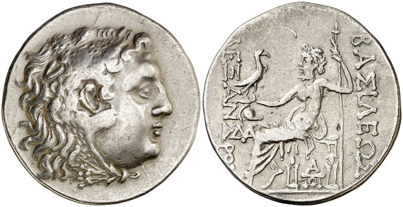 Imperio Macedonio. Alejandro III, Magno (336-323 a.C.). Mesembria. Tetradracma. ...