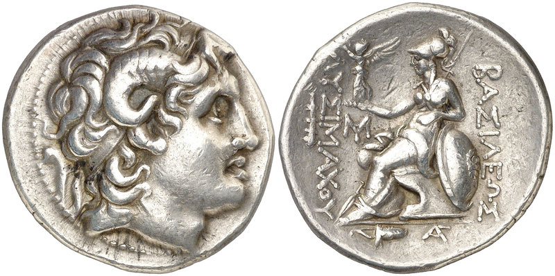 Reino de Tracia. Lisímaco (323-281 a.C.). Tetradracma. (S. 6814 var) (CNG. III, ...