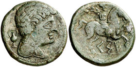 Cese (Tarragona). As. (FAB. 2275) (ACIP. 1160). 10,86 g. Pátina verde. MBC.