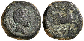 Cese (Tarragona). Cuadrante. (FAB. 2334) (ACIP. 1192, mismo ejemplar). 2,93 g. Rara. MBC.