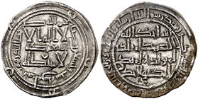 AH 196. Emirato independiente. Al-Hakem I. Al Andalus. Dirhem. (V. 99) (Fro. 11). 2,63 g. Ex Áureo & Calicó 11/12/2018, nº 2314. EBC-.
