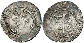 Alfons IV (1416-1458). Mallorca. Ral. (Cru.V.S. 838) (Cru.C.G. 2883). 3,06 g. Ex Áureo & Calicó 06/07/2016, nº 173. MBC-.