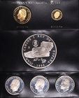 1994 a 1997. Álbum con las 52 monedas de estos años, incluye las de la 2ª serie iberoamericana (10 en plata), los ecus de la Marina Española (3 en pla...
